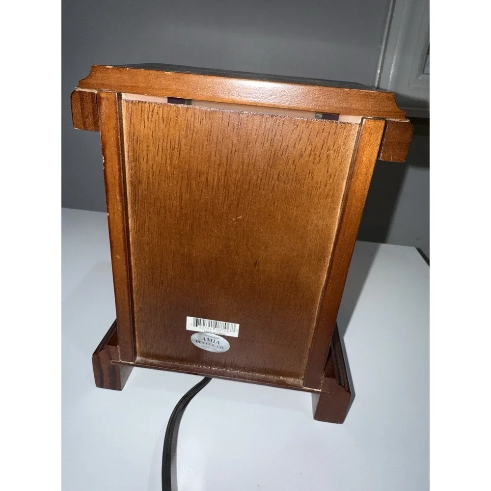 Wood Box Nightlight Nativity by AMIA‎ Hummingbird Flower
